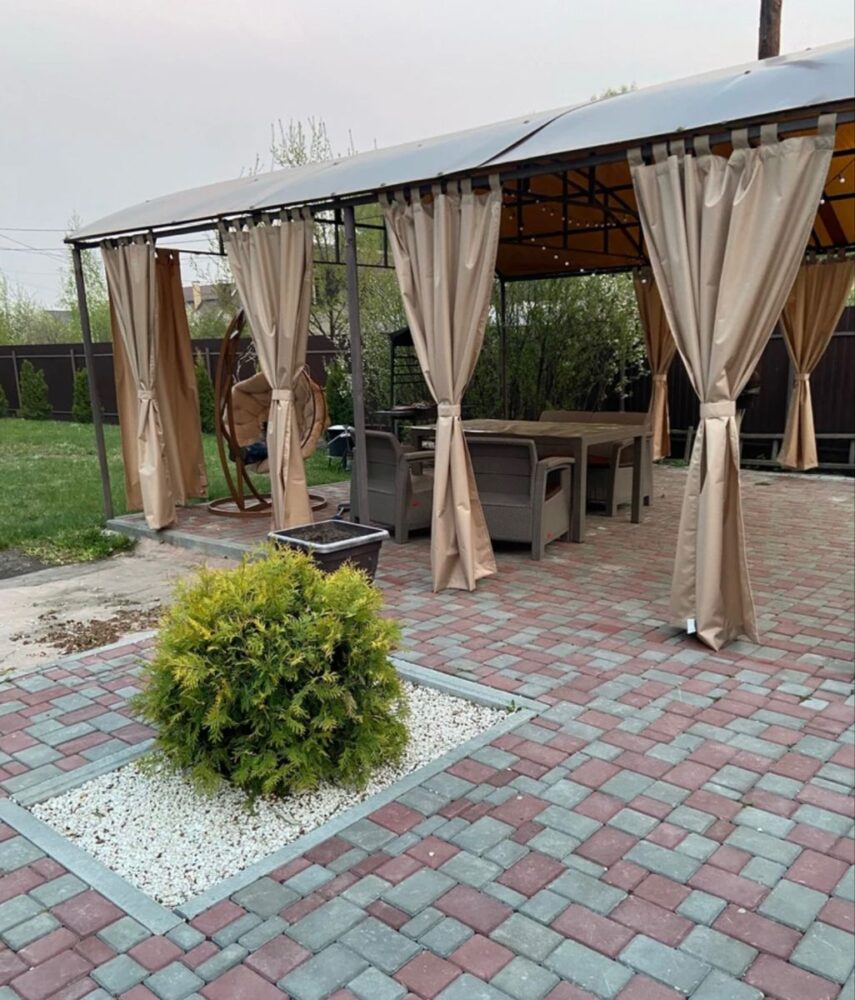 Уличные шторы для террасы и веранды