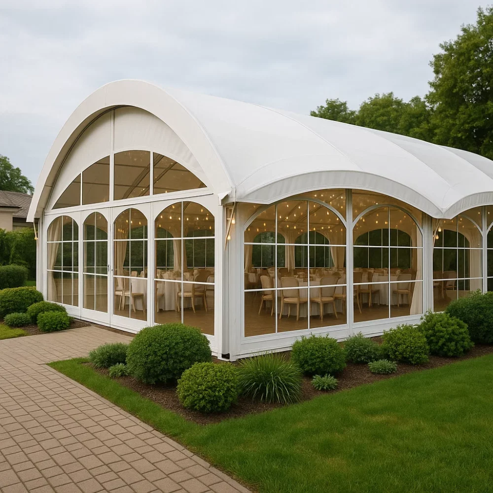 Каркасно-тентовые конструкции под ключ